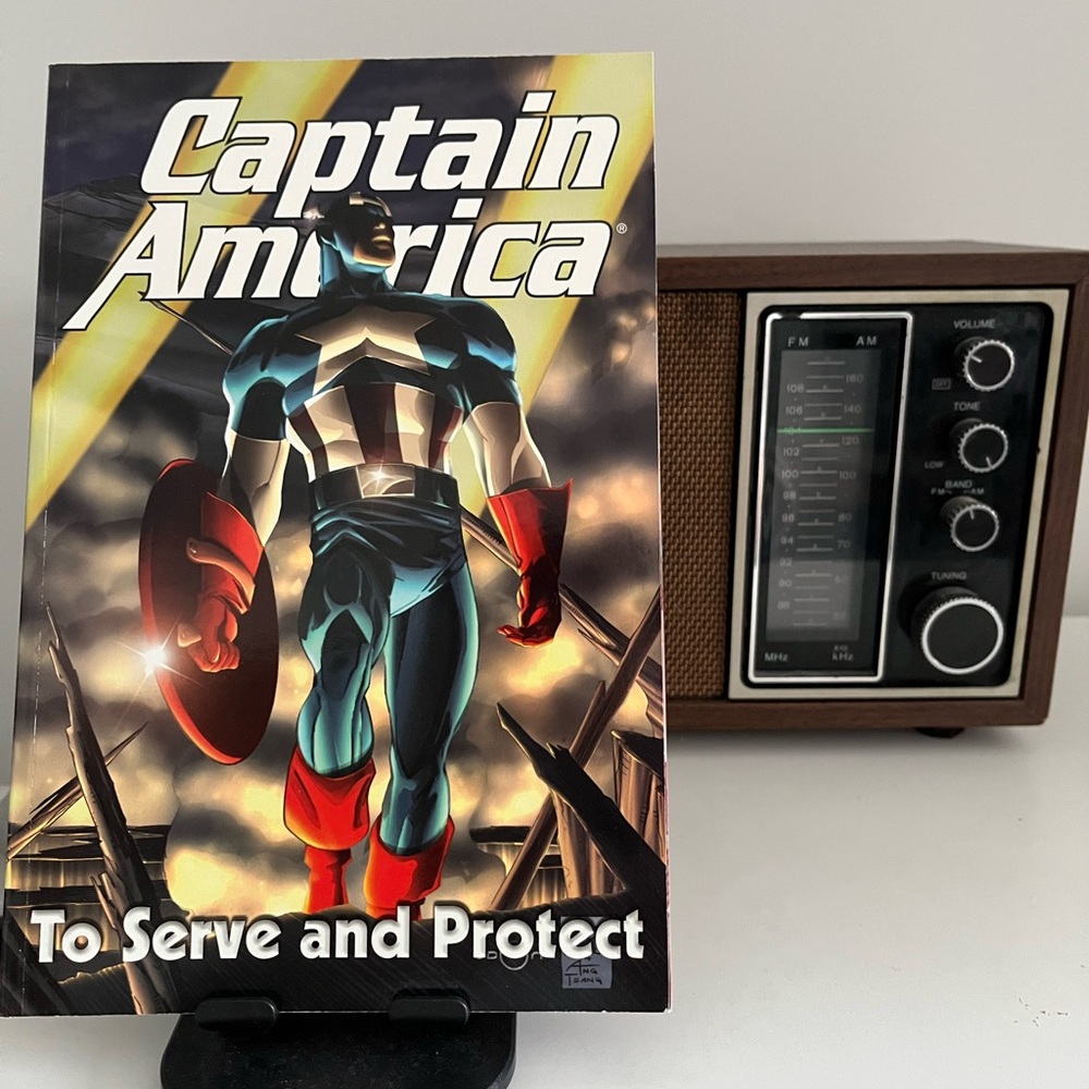Captain America Comic Book - To Serve and Protect